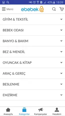 ebebek android App screenshot 3